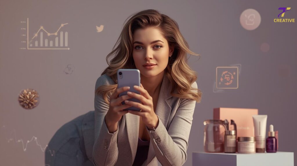 Brand and influencers collaborating on a long-term influencer marketing strategy for consumer brands